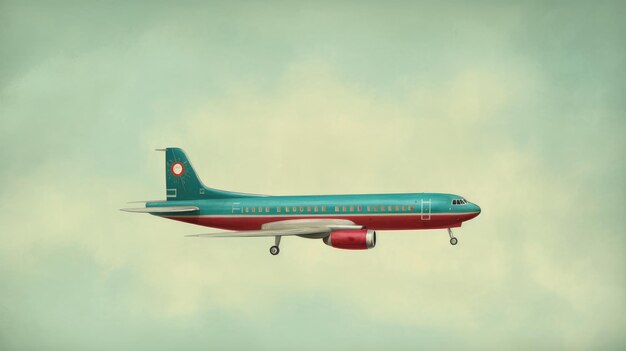 Jet Illustration Inspired By Oliver Jeffers