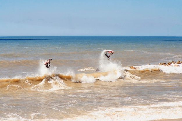 Jet sky in Mar del Plata Buenos Aires Argentina