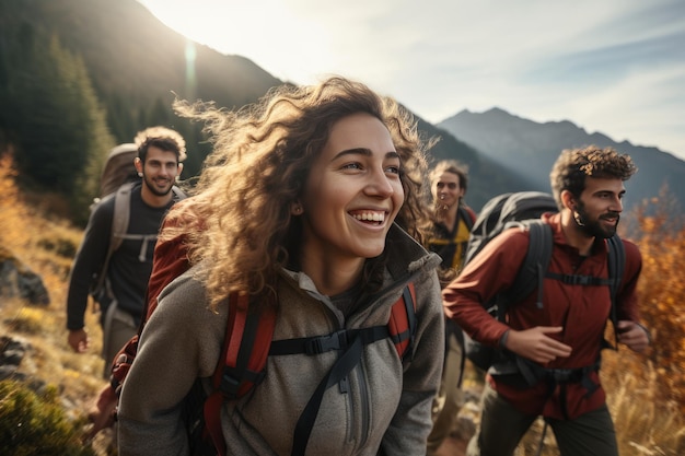 Jeugdige energie in de wildernis