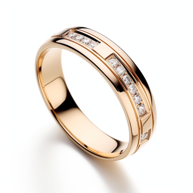 jewelry gold loxury ring