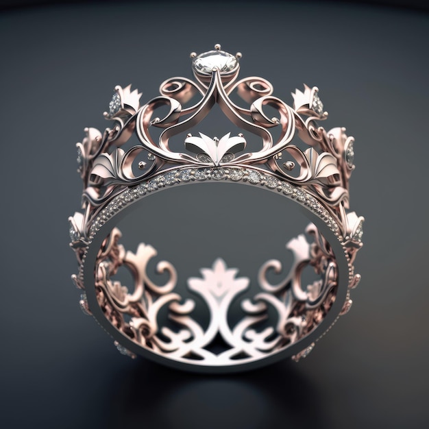 Photo a jewelry ring design