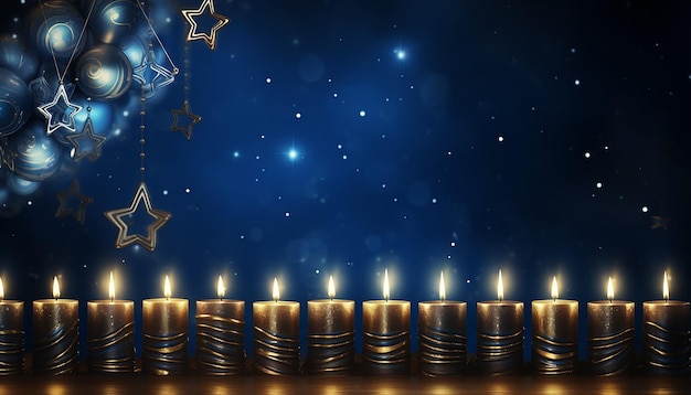 Jewish holiday hanukkah background