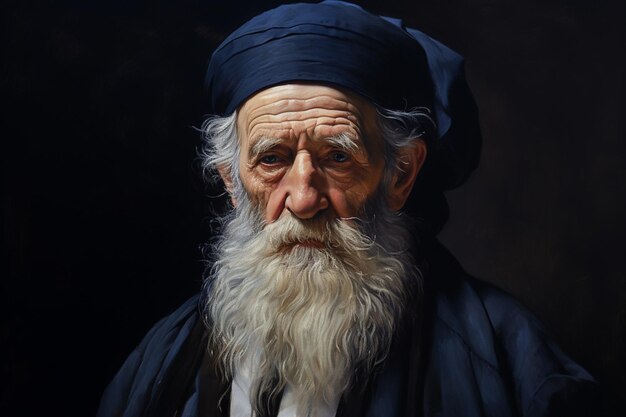 Photo jewish man with kippah