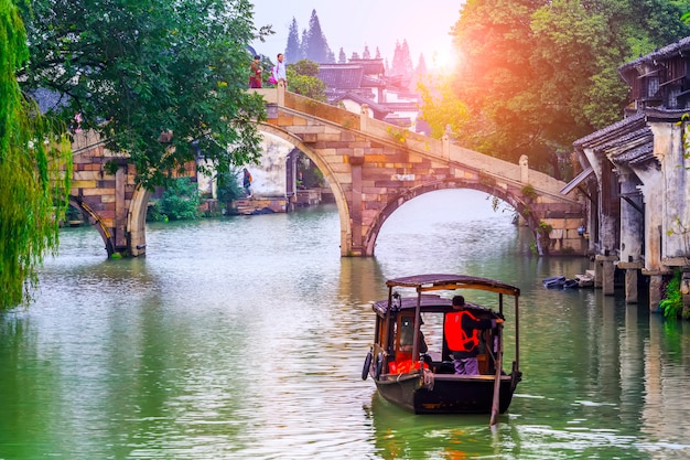 Città dell'acqua di jiangnan, wuzhen