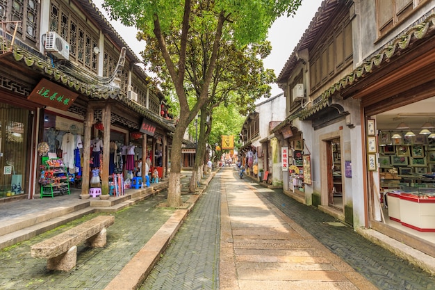 Jiangnan Water Village Suzhou Ancient Town Street