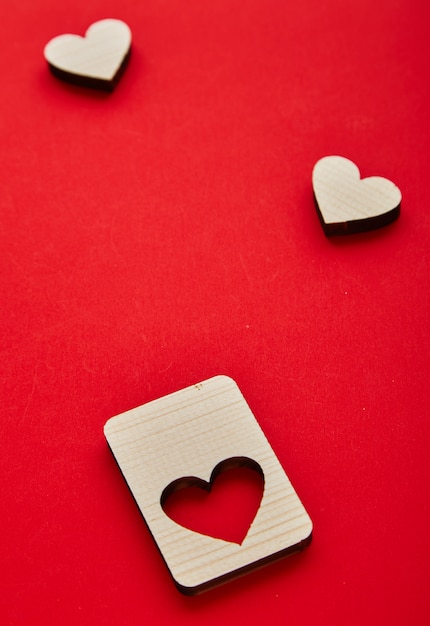 Jigsaw Valentijnsdag houten harten