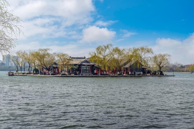 Jinan Chinese Garden Landscape Street View