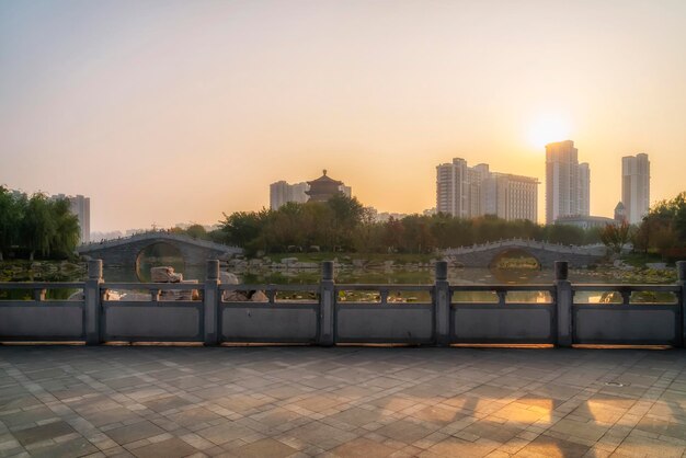 Jining Chinese Garden Scenery