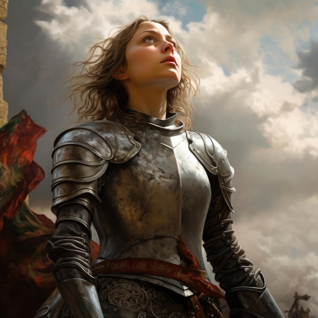 Joan of Arc The Maid of Orleans is a national heroine of France one of the commanders of French troops in the Hundred Years' War