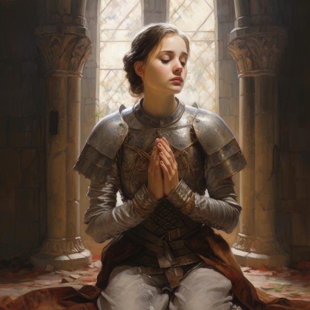 Premium AI Image | Joan of Arc