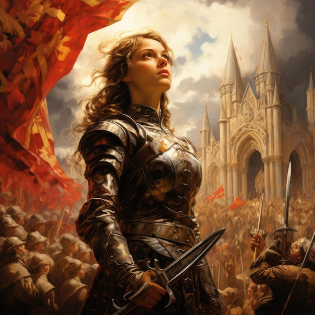 Premium AI Image | Joan of Arc