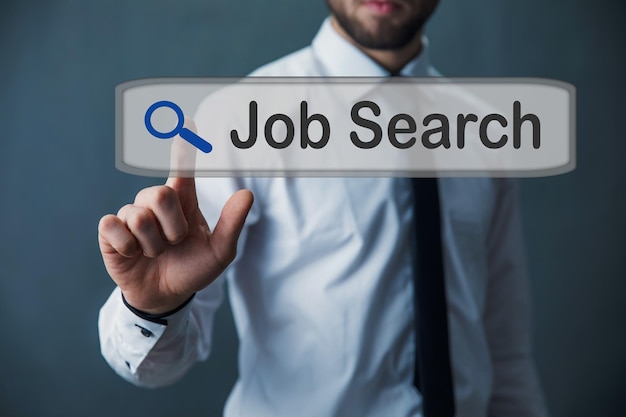 Job search in screen