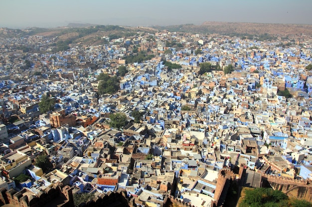 Jodhpur blue city in india