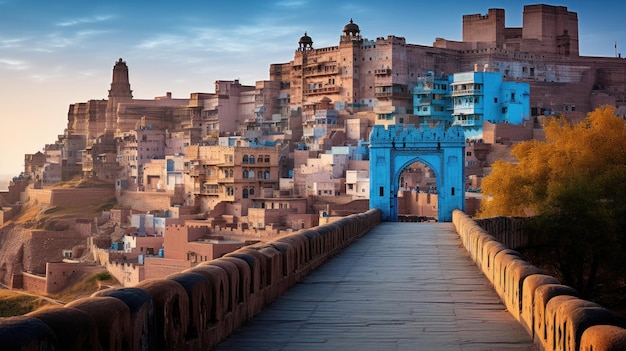 Jodhpur the Blue City Rajasthan India Blue houses in Jodhpu