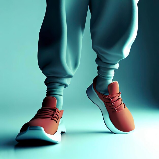 Jogger Shoes 3d Design