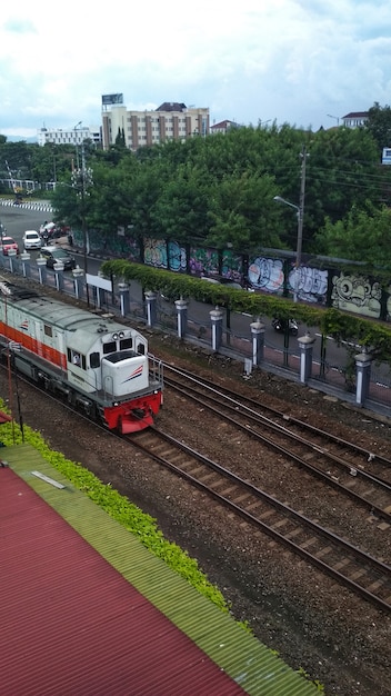 Jogja-trein vanuit Tugu