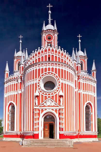 Johannes de Doper geboorte (Chesmen) kerk. Sint-Petersburg.Rusland