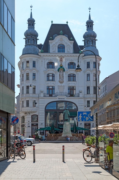 Johannes Gutenberg Monument in Vienna