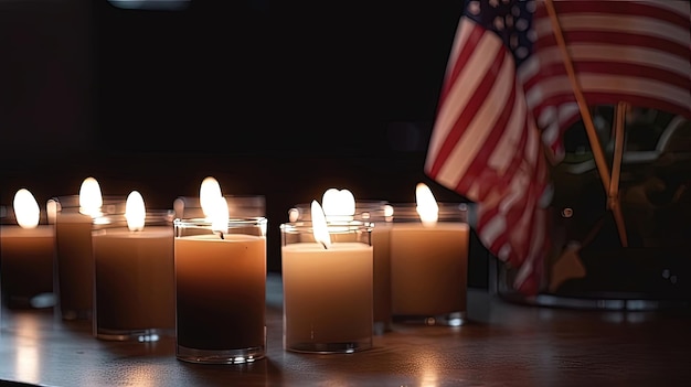 Join us for a virtual candlelight vigil this Memorial Day as we honor the sacrifices of our fallen heroes and show our support for their families Generated by AI