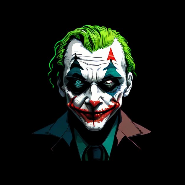 Premium AI Image | The joker wallpapers hd wallpapers and backgrounds image