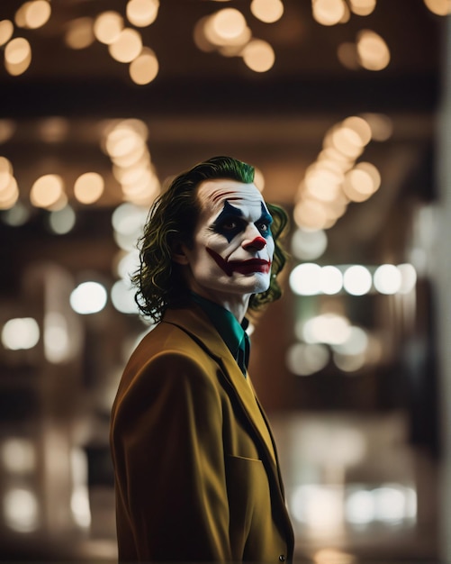 Jokerportret van een clown