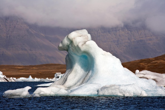 Jokulsarlon glaciale lagune IJsland