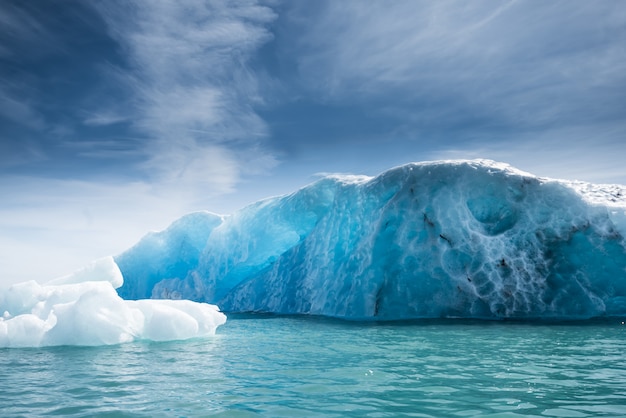 Jokulsarlon gletsjer ijs lagune, IJsland