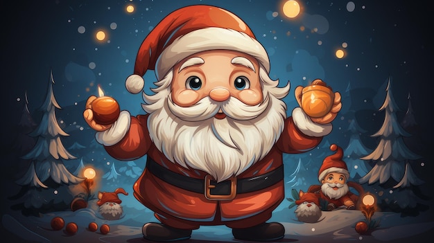 Jolly Santa Claus