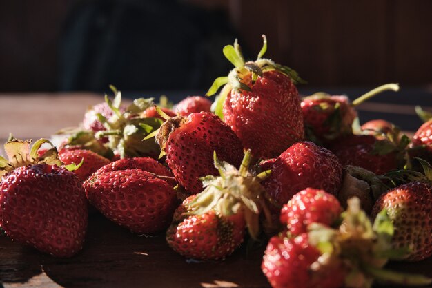 Jonge aardbeien