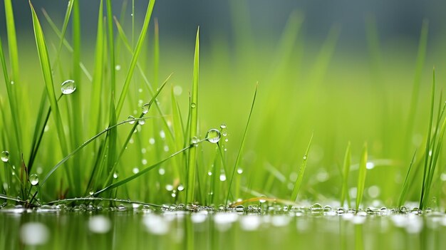 jonge planten en bomen UHD behang