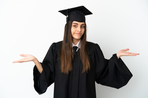 Jonge universitair afgestudeerde