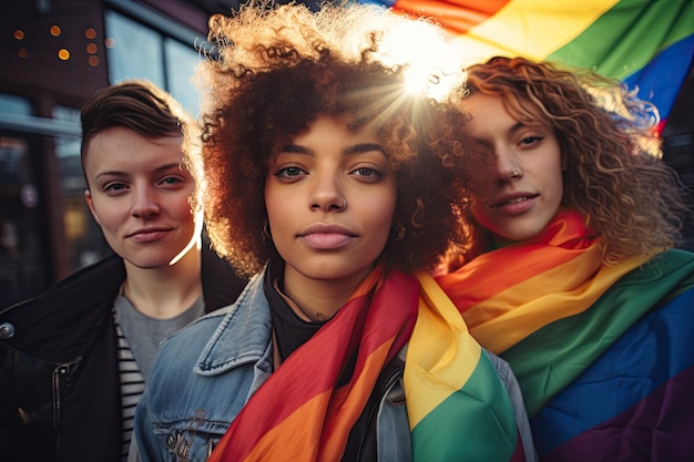 Jongeren inspireren verandering en empathie bij een Pride Diversity Portrait