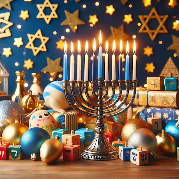 Joodse feestdag Hanukkah