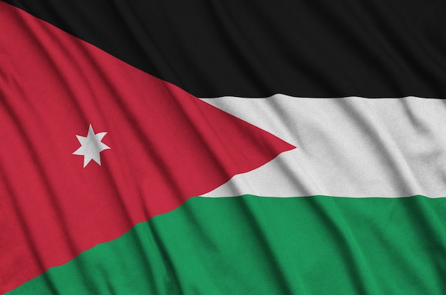 Jordan flag with many folds. 