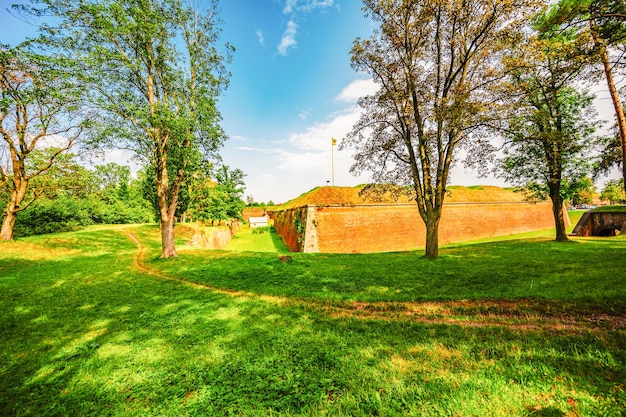 Josefov fortress in jaromer josefov is a large historic defence complex of 18th century military architecture czech republic europe