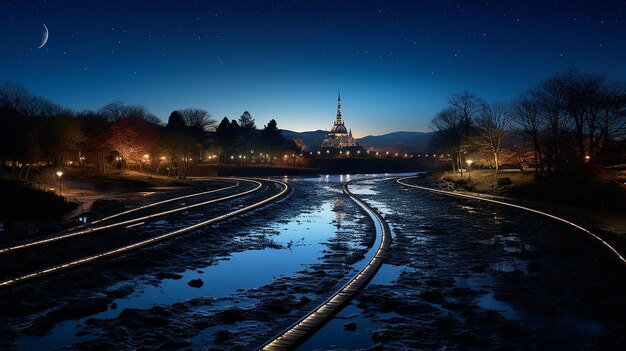 Photo journey along the train tracks