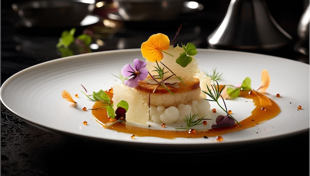 A journey of discovery a michelinstarred fine dining dish food photography