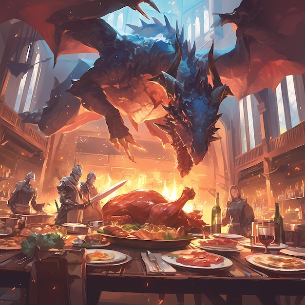 Photo journey to fantasy feast