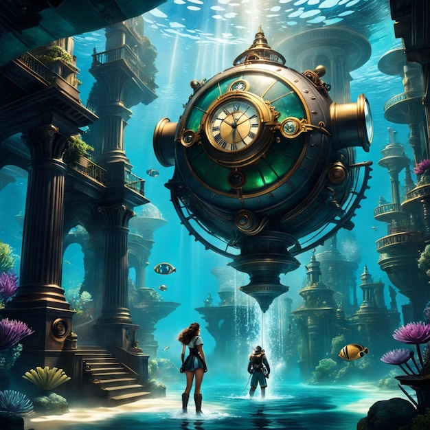 Journey through atlantis' steampunk narrative uncovering enduring mysteries