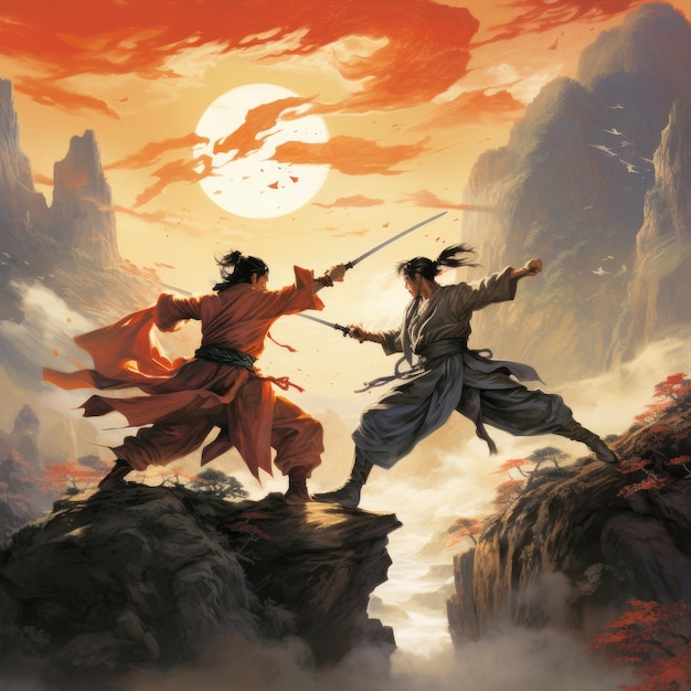 Journey Through Kunlun A Epic Wuxia Battle in a Classic Choose Your Own Adventure Style