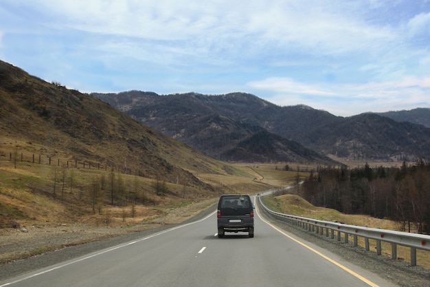 Journey through the mountains