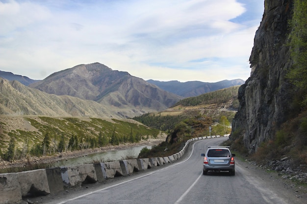 Journey through the mountains