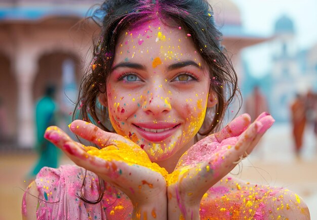 holi festival celebration in london