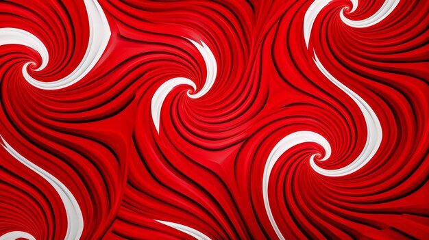 the joyful essence of Christmas Vibrant candy cane stripes intertwine and spiral gracefully creating a dynamic and festive visual display The spirals evoke a sense of movement and celebration
