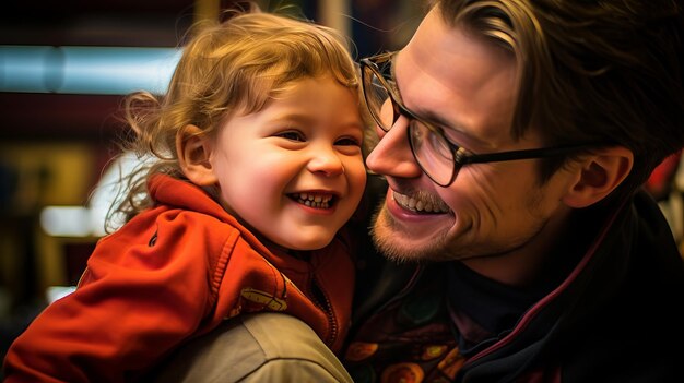 Joyful Family in Bright Living Room using Sony A1 and 90mm Macro Lens at Aperture