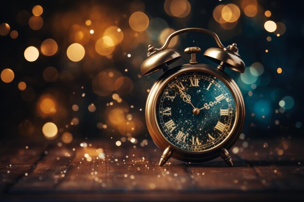 Premium AI Image  Joyful Festivities Capturing the Spirit of Christmas and New Year