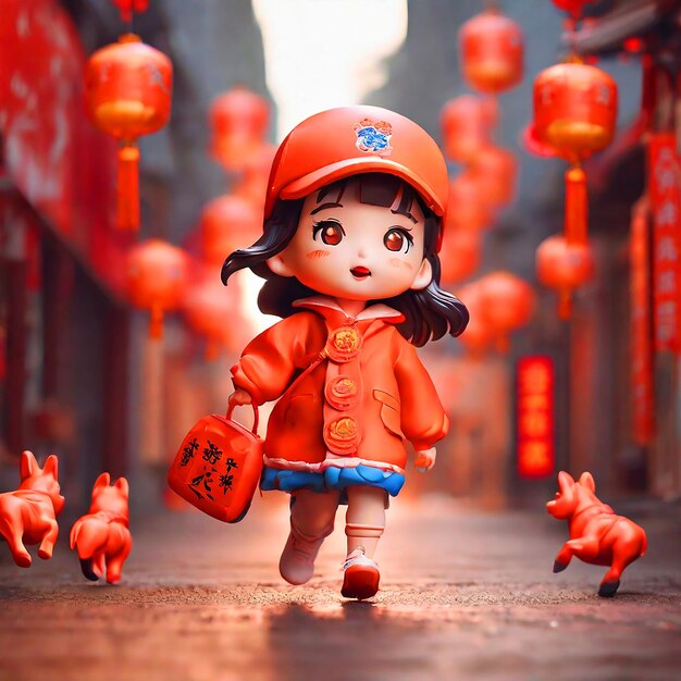 Joyful Lantern Lane A Pop Mart Celebration of Chinese New Year Bliss