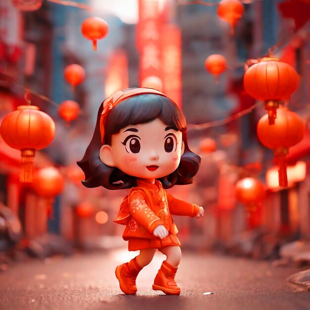 Joyful Lantern Lane A Pop Mart Celebration of Chinese New Year Bliss