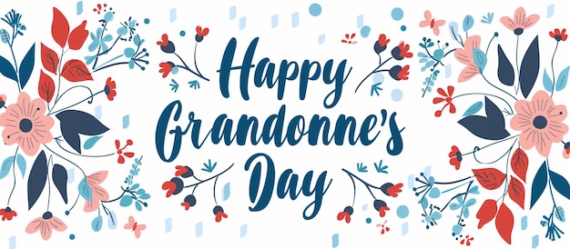 Photo joyful moments captured a vibrant vector illustration of grandparents day celebration