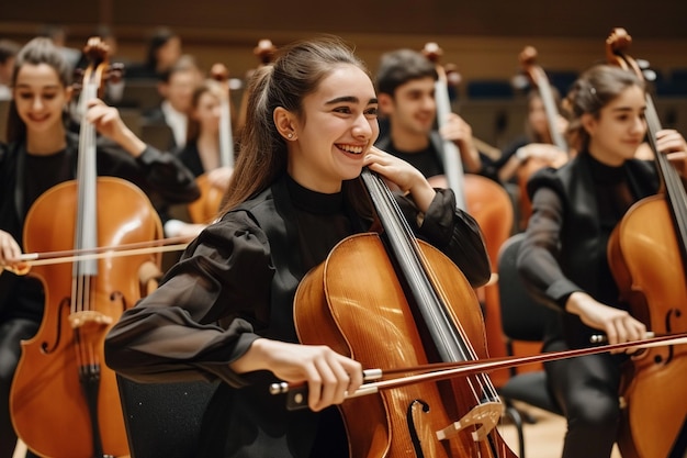 Joyful Vestal Overture vests are smiling girl